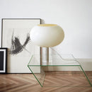 Axyaa Vintage Glass Desk Lamp LED - Bedroom Living Room Study Coffee Floor Light