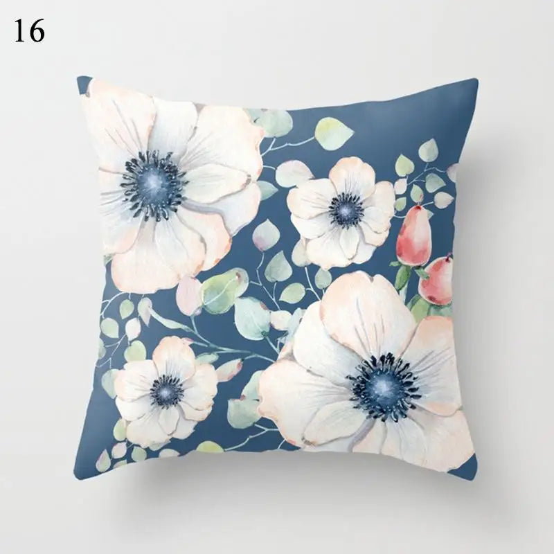 Axyaa Floral Pattern Pillowcase for Home Decor and Events