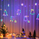 Axyaa LED Christmas Garland String Lights - Holiday Decor for Home, Party, Wedding
