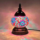 Turkish Mosaic Light Material Package Table Lamp - Axyaa Handmade Glass Gift