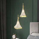Axyaa Rotating Crystal Pendant Light for Staircase Luxe Ambiance