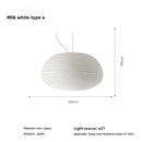 Axyaa Glass Whorls Cocoon Pendant Light: Elegant Illumination for Home Decor