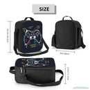Axyaa Insulated Gaming Lunch Bag: Keeps Food Cold for Work, School, or Beach