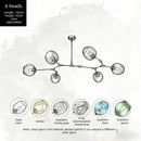 Axyaa Large Indoor Chandelier Light for Dining Living Room Stairwell, E26/E27 Base