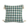 Axyaa Jacquard Tassel Throw Pillowcase for Home Decor
