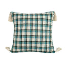 Axyaa Jacquard Tassel Throw Pillowcase for Home Decor