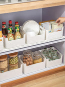 Axyaa Kitchen Cabinet Organizer for Seasoning Bottles and Tableware Storage