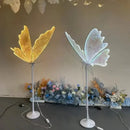 Axyaa Wedding Butterflies LED Floor Lamp - Romantic Lace Hotel Party Light