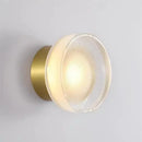 Axyaa Glass LED Wall Lamp for Modern Home Decor Lighting