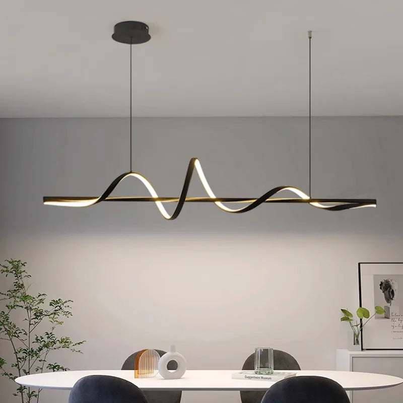 Axyaa Modern Dining Room Pendant Lights Indoor Lighting LED Chandelier