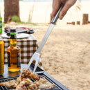 Axyaa 21-Piece BBQ Tool Set, Stainless Steel, Outdoor Grill Bag