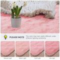 Pink Carpet Modern Living Room Sofa Area Rugs from Axyaa