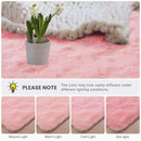 Pink Carpet Modern Living Room Sofa Area Rugs from Axyaa