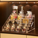 Axyaa Acrylic Desktop Perfume Shelf & Cosmetic Organizer Rack