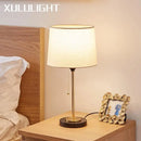 Axyaa Gold Metal Table Lamp LED Lighting Simple Creative Study Room Lights