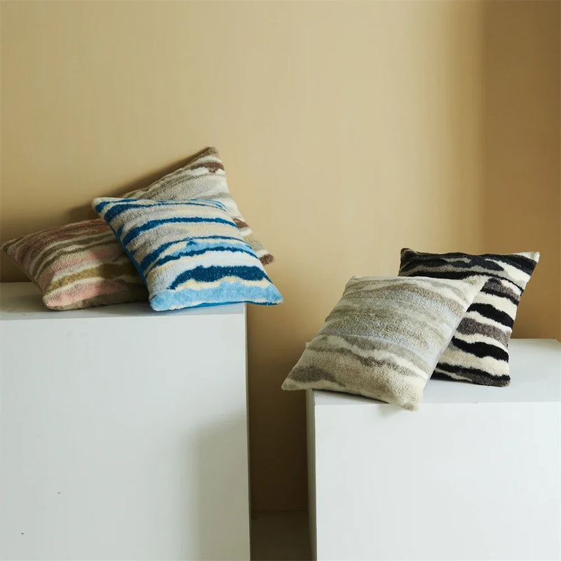 Leopard Print Cushion Cover 45x45 for Elegant Home Decor by Axyaa