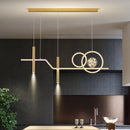 Axyaa Modern Pendant Chandeliers Dining Room Hanging LED Lights