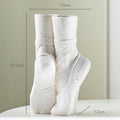 Axyaa Nordic Ballet Sculpture Vase for Stylish Home Decor and Flower Arrangements