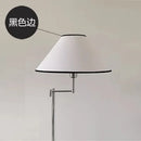 Axyaa Cream Rocker Arm Floor Lamp LED Modern Light Fixtures Living Room Bedroom