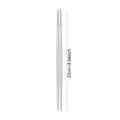 Axyaa Stainless Steel Japanese Chopsticks Pair - Multicolor Metal Sticks for Festivals & Parties.