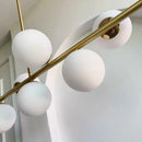 Axyaa Modern Glass Pendant Light for Restaurant Bar Counter