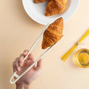 Axyaa Silicone Toast Tongs: Non-Slip Kitchen Cooking Tool Clamp BBQ Salad Trivet
