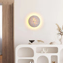 Axyaa Art Deco Natural Stone LED Wall Lamp for Living Room Bedroom Kitchen Stairs