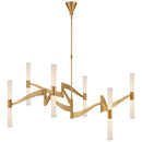 Axyaa Vintage Copper LED Ceiling Chandelier for Kitchen, Living Room - Brenta Grande