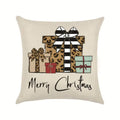 Axyaa Linen Pillowcase for Home Christmas Decoration, Customizable 40x40-60x60 Size