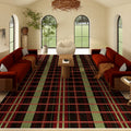 Axyaa Retro Style Large Waterproof Carpet for Living Room, Non-slip Soft Rug