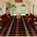 Axyaa Retro Style Large Waterproof Carpet for Living Room, Non-slip Soft Rug