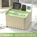 Axyaa Desktop Tissue & Remote Control Organizer: Living Room Essential