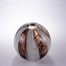 Glass Vase Striped Flower Arrangement Terrarium Home Decoration by Axyaa