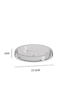 Axyaa Acrylic Makeup Organizer for Vanity & Perfume Holder - Rotating Cosmetic Storage Box