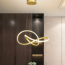 Modern LED Chandeliers for Dining Room by Axyaa - Pendant Lamp Indoor Lighting