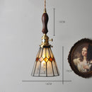 Axyaa Nordic Glass LED Pendant Lights - Modern Copper Hanging Lamp for Home & Restaurant