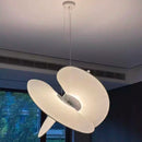 Cream Silk Pendant Light by Axyaa - Wabi Sabi Style for Living Room & Bedroom