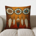 Bohemian Dreamcatcher Geometric Pillow Cover by Axyaa: Sofa, Bedroom, Car Decor