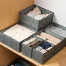 Axyaa Clothing Drawer Organizer Box for Underwear Socks Bras Pants Scarves Ties & Jeans