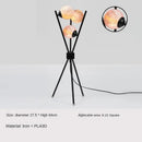 Axyaa Nordic Moon Floor Lamp - Modern Minimalist Three-legged Design, Ideal for Bedroom and Living Room