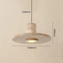 Axyaa Stone Pendant Lamp - Modern Wabi Sabi Design for Home and Restaurant