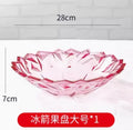 Axyaa Modern Minimalist Fruit Plate for Snacks and Dry Fruits