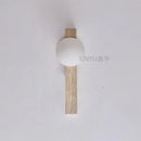 Axyaa Wabi Sabi Limestone Wall Light Sconce for Bedroom Living Room LED Lighting