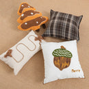 Axyaa Christmas Tree Plaid Cushion Cover in Various Sizes