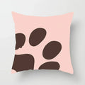Axyaa Kitty Cat Paw Cushion Cover for Home Sofa 45X45CM