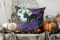 Axyaa Halloween Ghost and Pumpkins Decor Pillow Cover for Sofa Bedroom Car