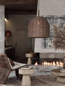 Axyaa Rattan Ceiling Chandelier for Elegant Living Room Home Decor