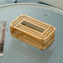Luxury Golden Tissue Box: Axyaa Nordic Style Creative Home Decor