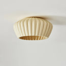 Axyaa French Cream Style Ceiling Lamp: Nordic Minimalist LED Lighting