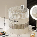 Axyaa Jewelry Box Organizer | Multi-layer Rotating Storage for Earrings & Necklaces
